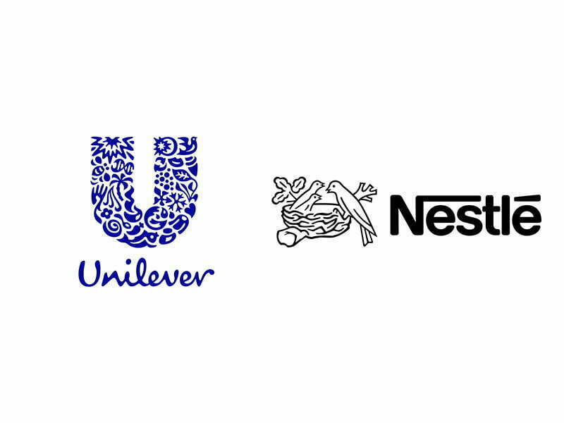 Unilever e Nestlé combatem condições árduas no mercado