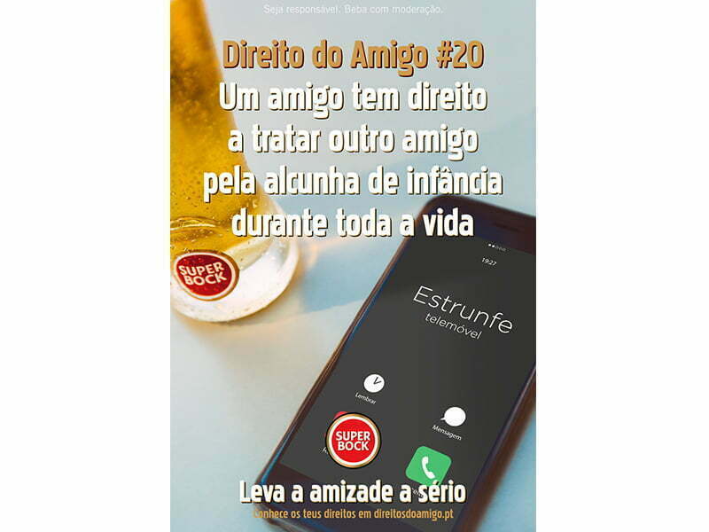 Super Bock cria os Direitos do Amigo