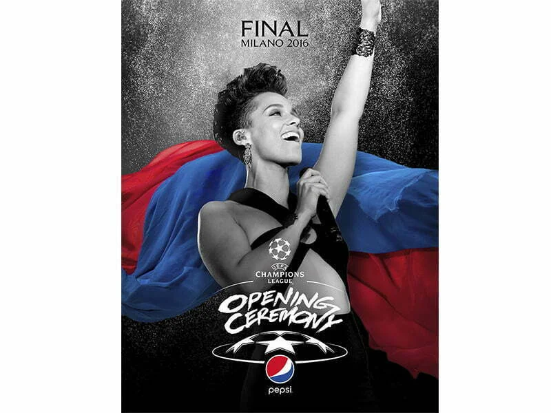 UEFA e Pepsi estreiam atuação musical na final da Champions League