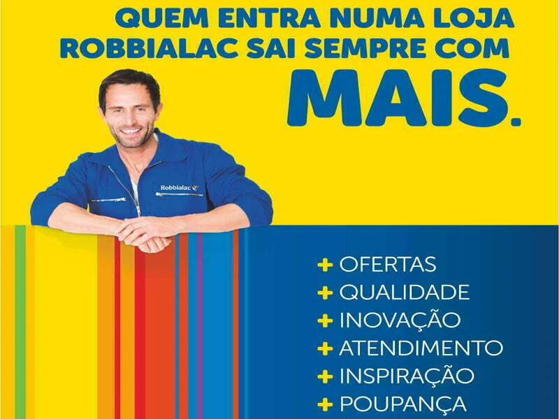 Robbialac inaugura novo conceito de loja