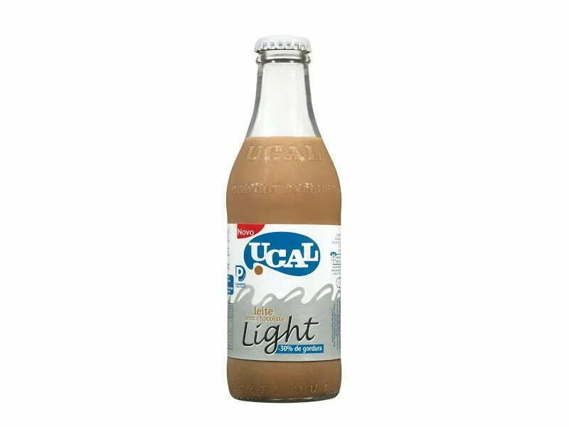Leite com Chocolate Ucal Light com o selo Sabor do Ano 2014