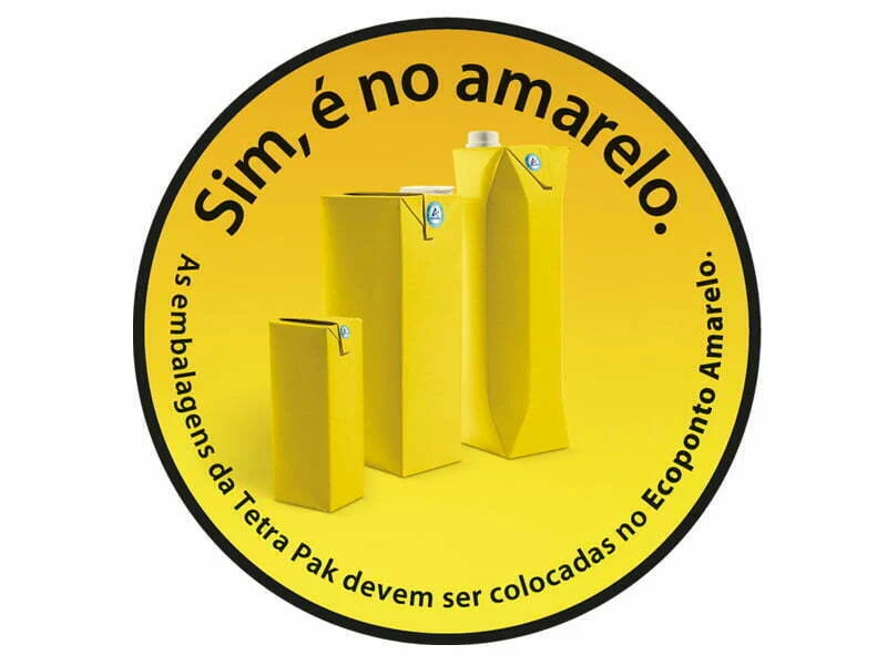 Resulima e Tetra Pak promovem campanha “Sim, é no Amarelo”