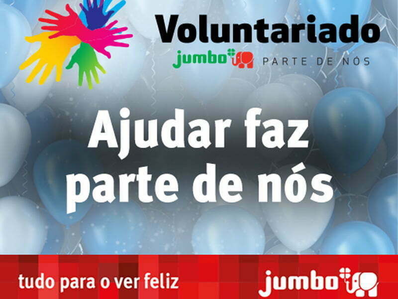 Jumbo lança campanha nacional de voluntariado