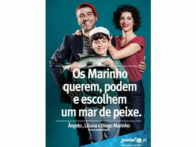Jumbo com nova campanha protagonizada por famílias portuguesas