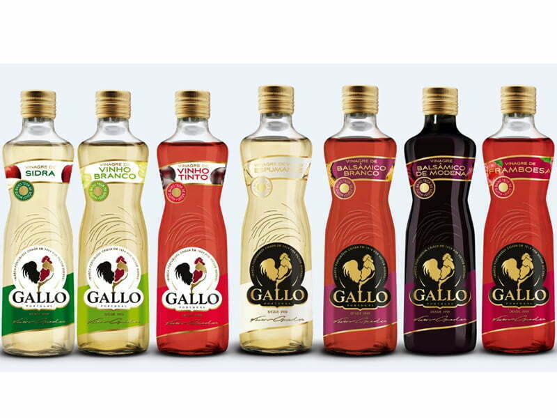 Gallo lança novo design na gama de Vinagres