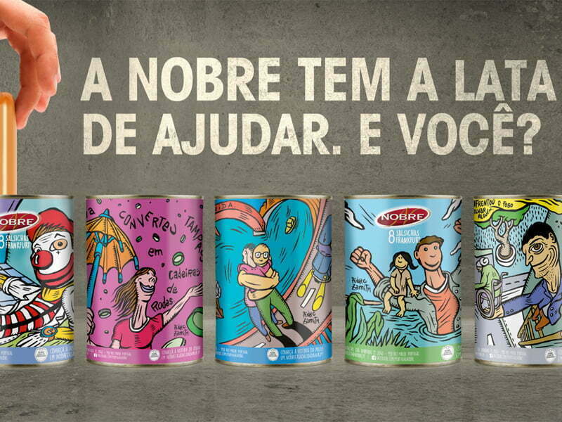 Nobre lança campanha solidária