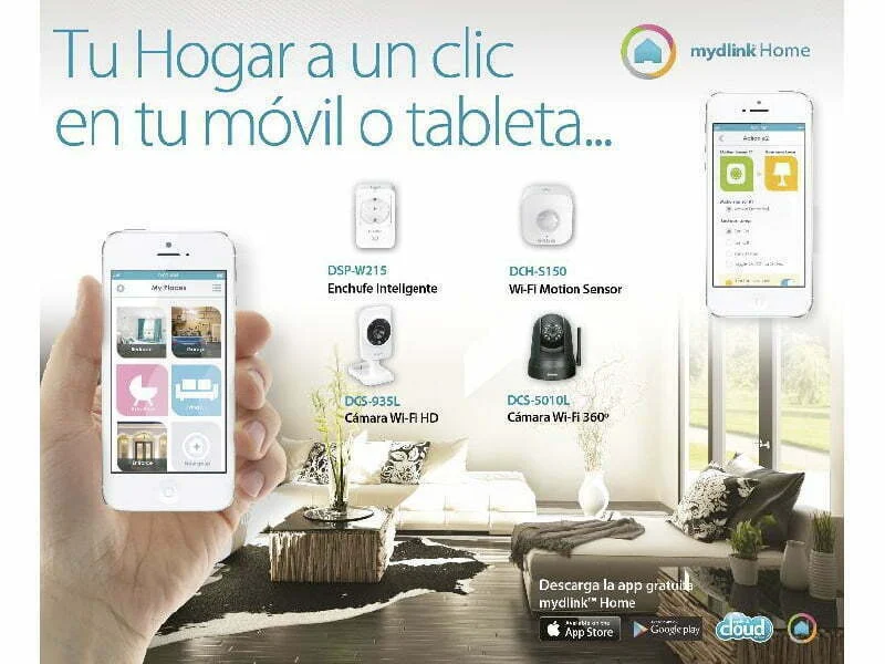 Casas inteligentes com o mydlink Home
