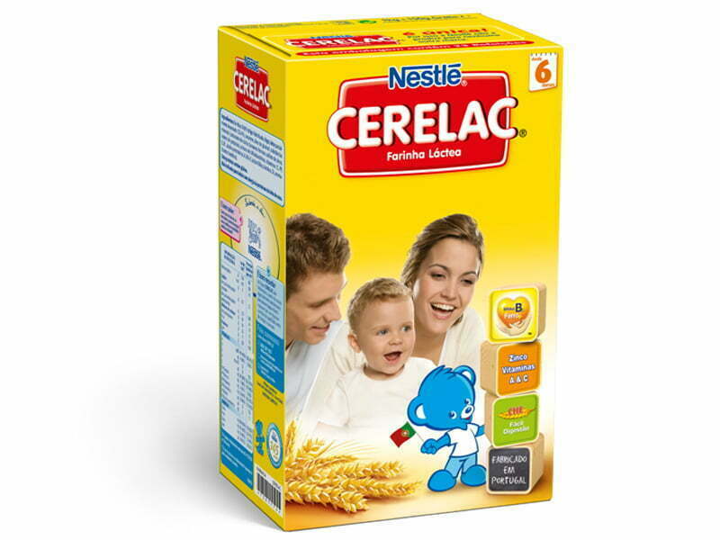 Cerelac apresenta nova geração de papas ricas em ferro