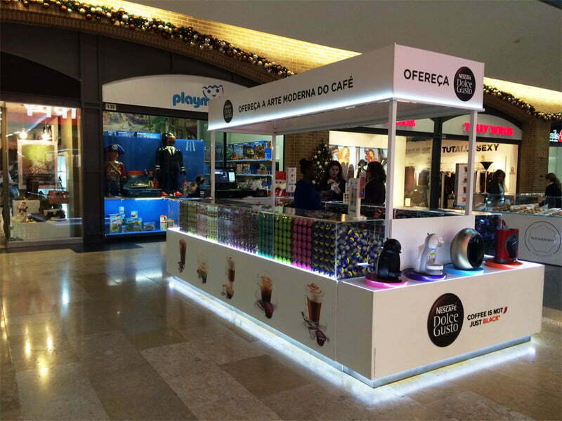Nescafé abre pop-up stores exclusivas para o Natal