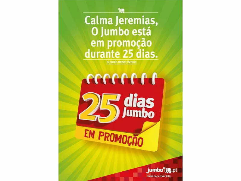 Campanha “25 Dias Jumbo” chega às lojas