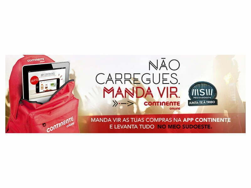 Continente Online realiza entregas no Meo Sudoeste