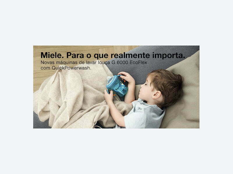 Miele assegura loiça sem machas e brilhante em apenas 58 minutos