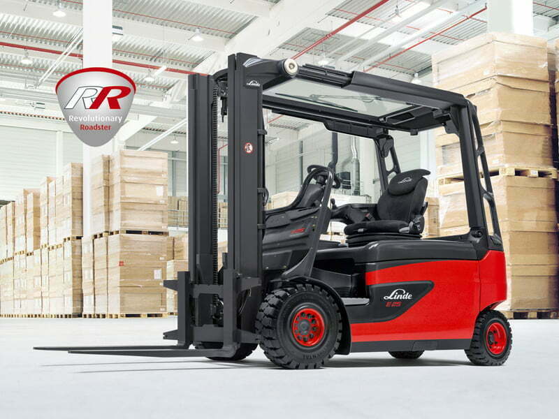 Linde Material Handling maximiza o campo de visão e a segurança