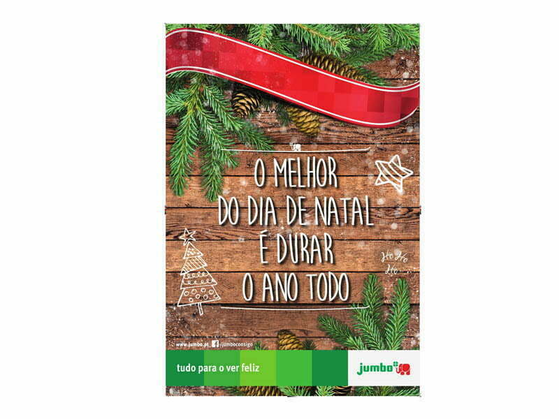 Jumbo apresenta campanha de Natal