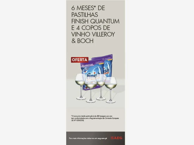 AEG lança campanha para máquinas de lavar a loiça