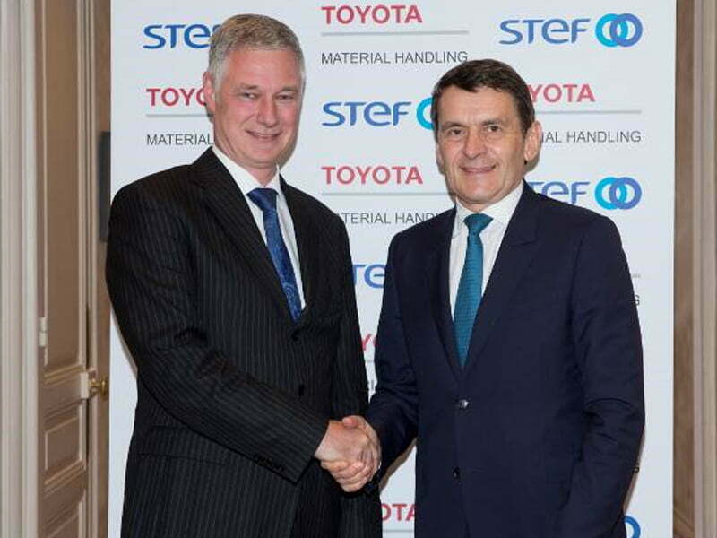 STEF e Toyota celebram contrato europeu estratégico de 4 anos