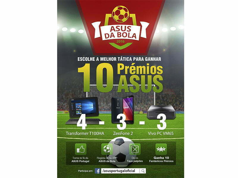 ASUS lança passatempo “ASUS da Bola” para os fãs de futebol