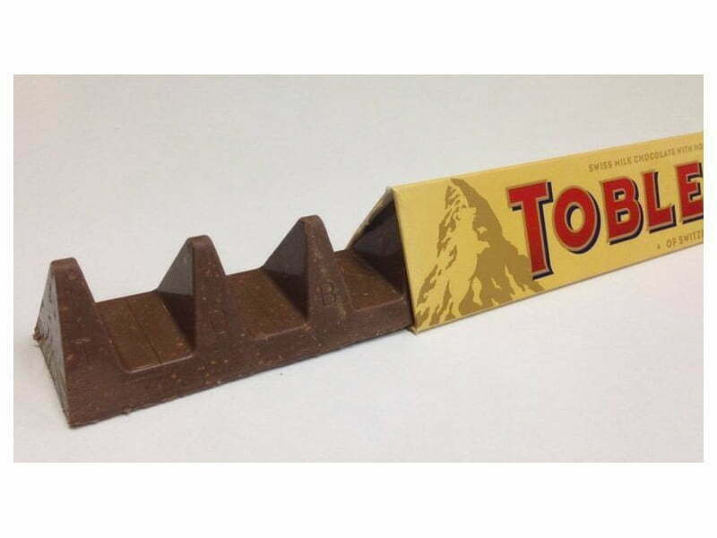 Toblerone reduz tamanho dos produtos como resposta ao Brexit