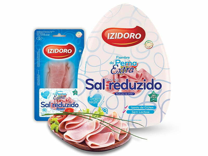 Izidoro lança Fiambre Perna Extra com Teor Sal reduzido