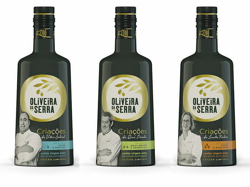 Oliveira da Serra lança edições limitadas com a assinatura dos chefs Vítor Sobral, Justa Nobre e Rui Paula