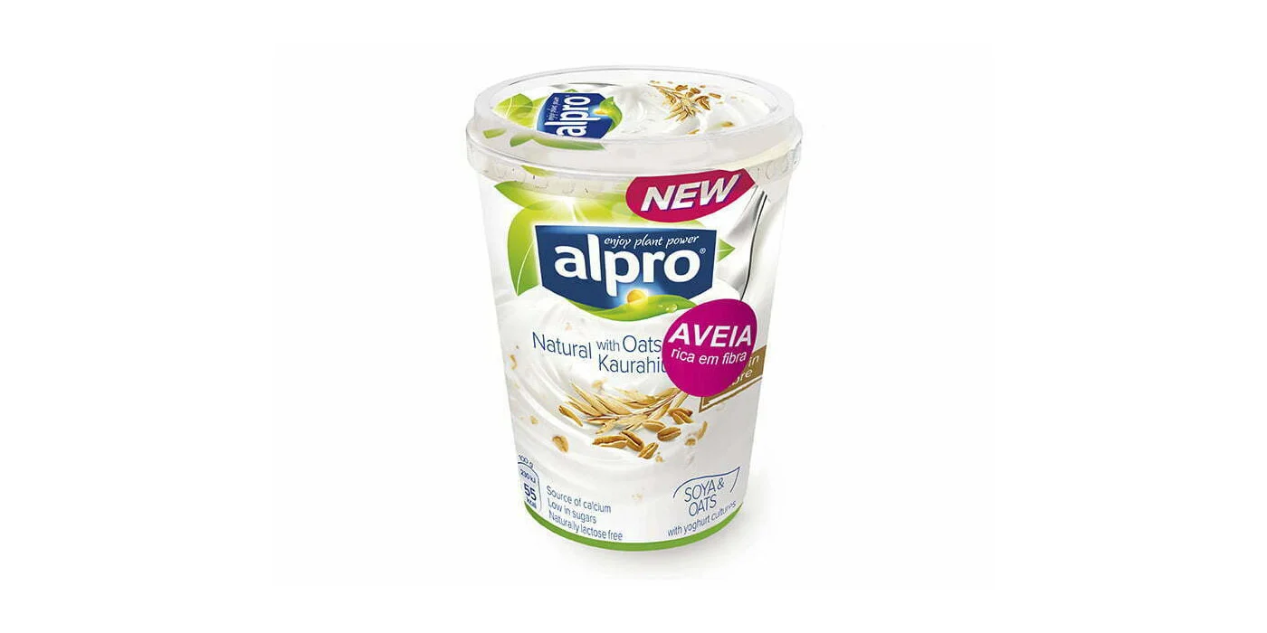 Alpro Natural com Aveia é a nova alternativa vegetal ao iogurte
