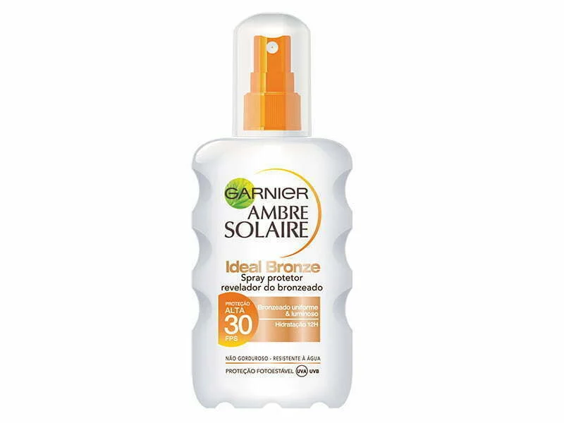 Garnier Ambre Solaire lança spray protetor e revelador do bronzeado