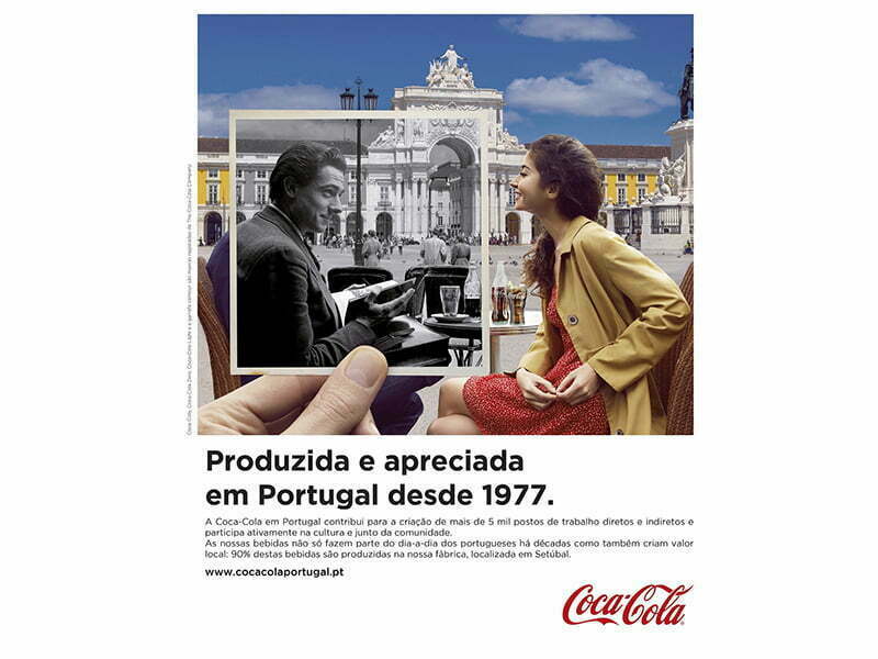 Coca-Cola celebra 40 anos em Portugal