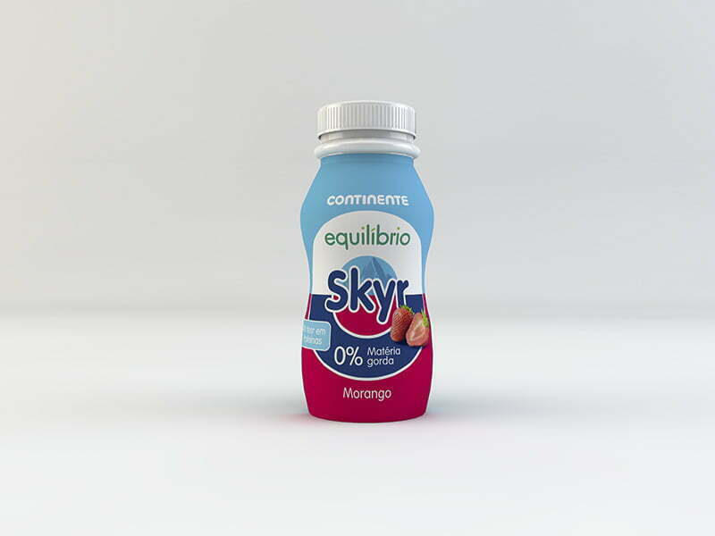 Continente lança primeiro skyr líquido