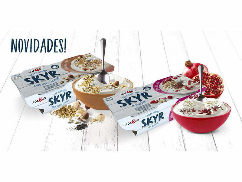 Adagio apresenta nova campanha para os iogurtes Skyr