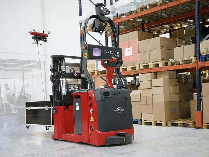 Linde Material Handling cria drone de inventário