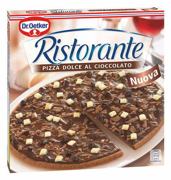 Dr. Oetker lança primeira pizza doce no mercado nacional de congelados