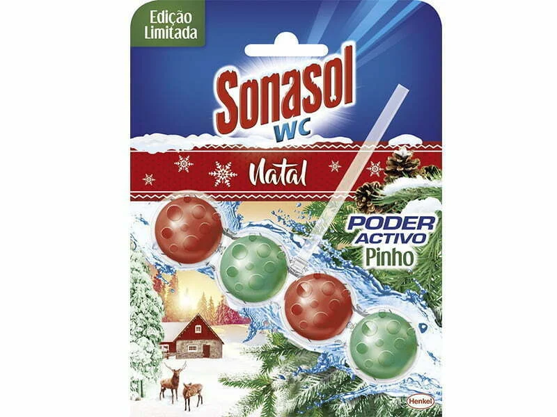 Sonasol WC lança edição limitada de Natal