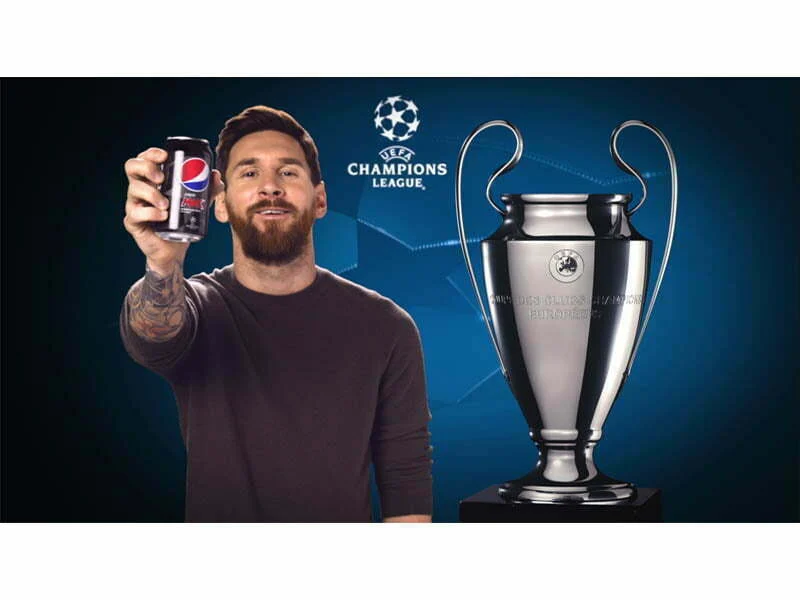PepsiCo estende o patrocínio da UEFA Champions League
