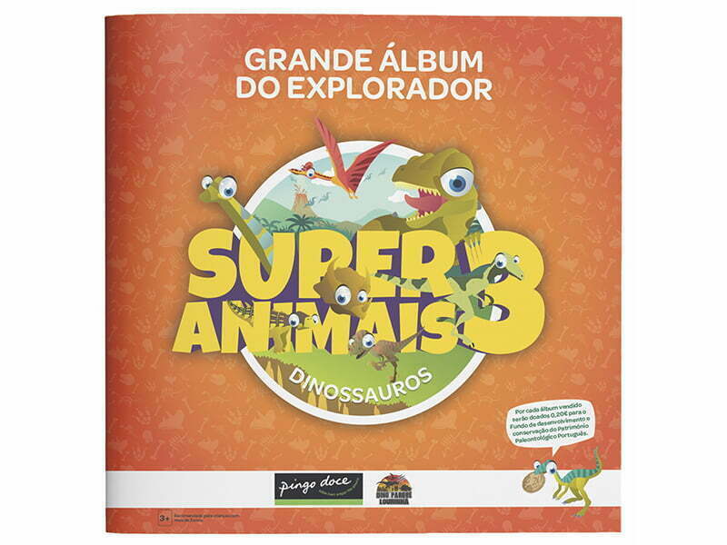 Pingo Doce lança os Super Animais 3 sobre dinossauros