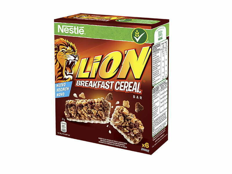 Nestlé lança barra de cereais Lion