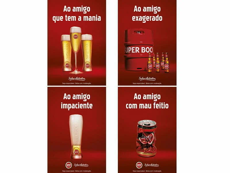 Super Bock altera rótulos e lança nova campanha