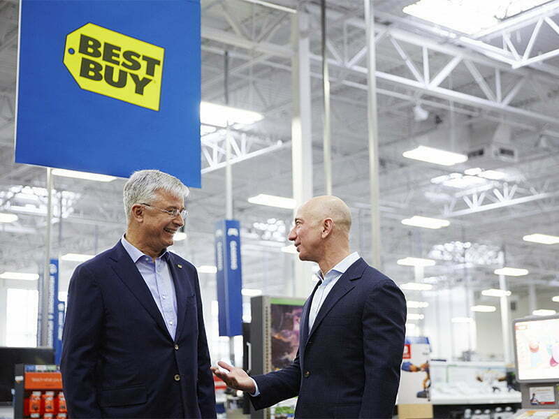 Amazon associa-se a gigante do retalho de tecnologia