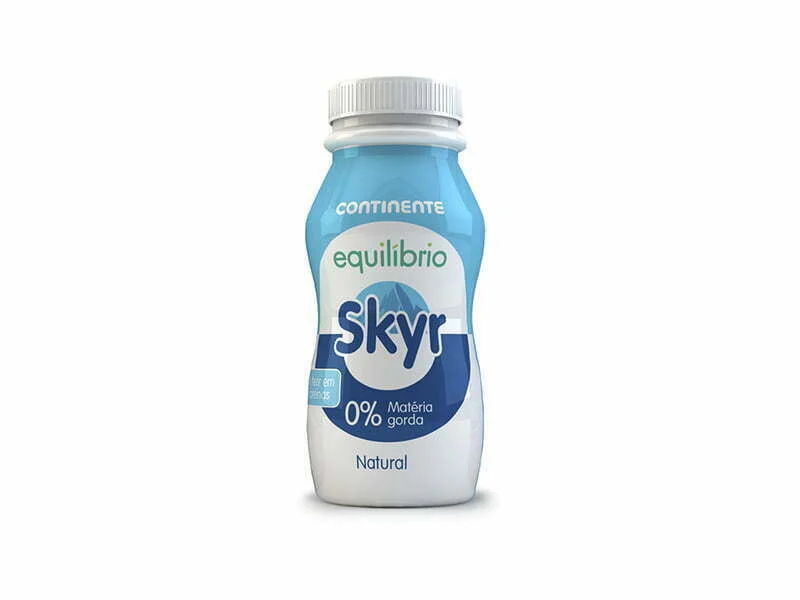 Continente lança Skyr líquido natural