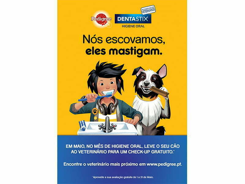 Pedigree oferece exame oral gratuito em clínicas veterinárias