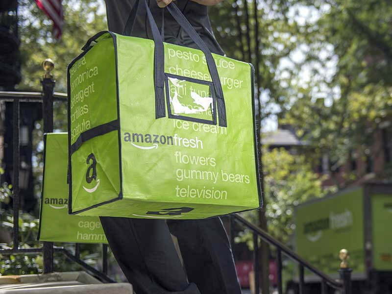Amazon está a ganhar vantagem na corrida pelo alimentar
