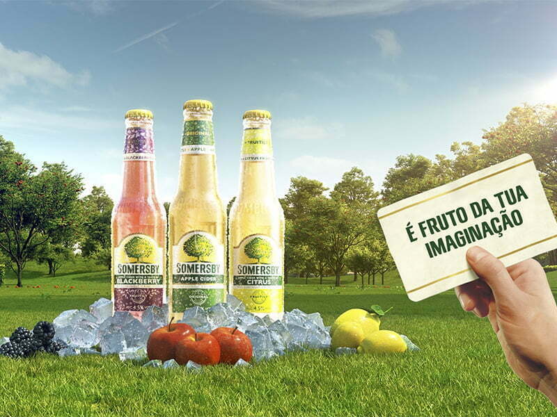 Nova campanha de comunicação da Somersby feita em Portugal