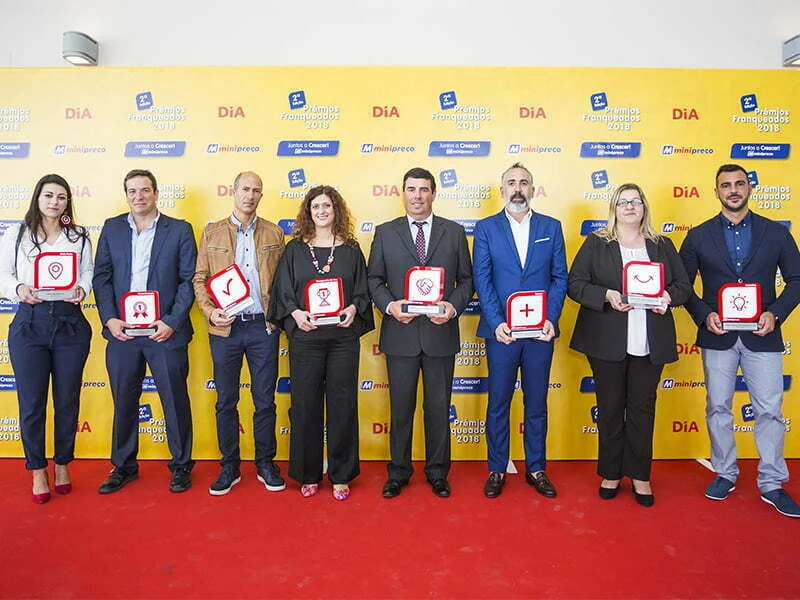 Grupo DIA entrega prémios ao melhores franqueados de 2017