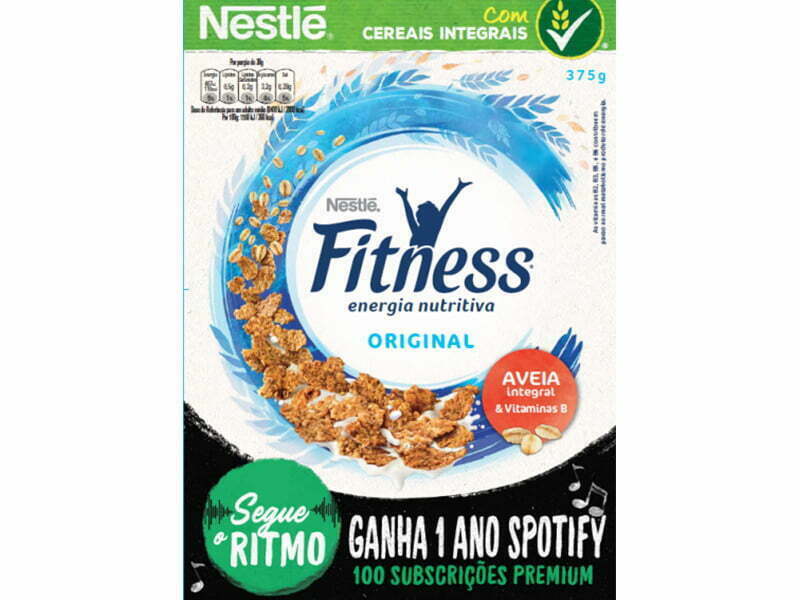 Cereais Fitness oferecem 100 subscrições Spotify Premium