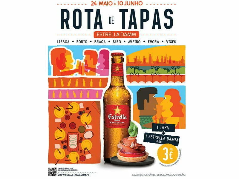 Rota de Tapas Estrella Damm arranca em sete cidades