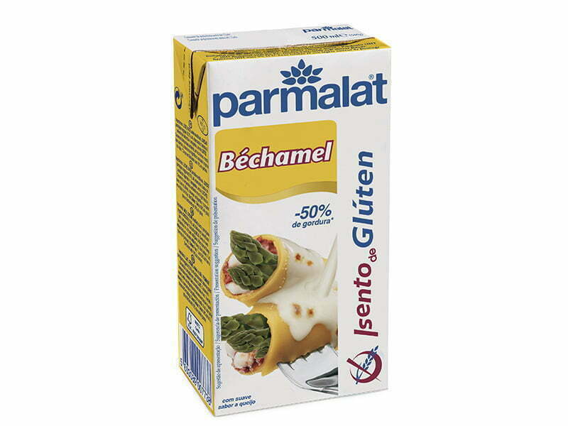 Parmalat lança béchamel isento de glúten