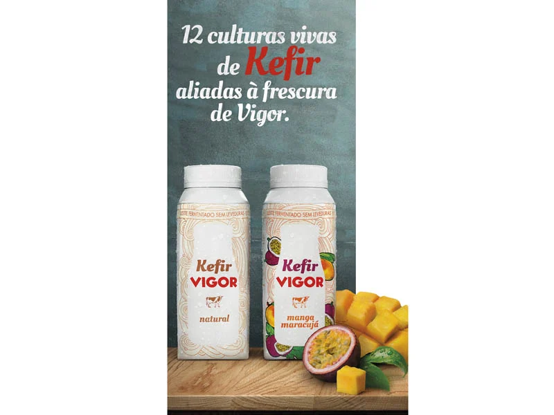 Vigor alia o seu leite a 12 culturas de Kefir