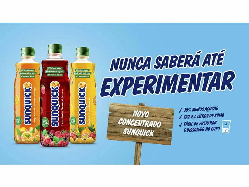 Sunquick aposta nas variedades com menos açúcar