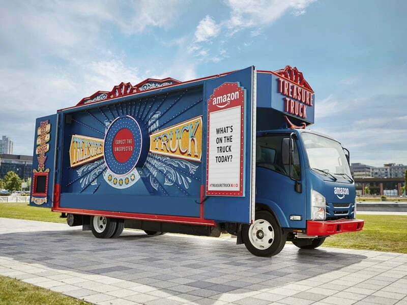 Amazon adere à venda ambulante