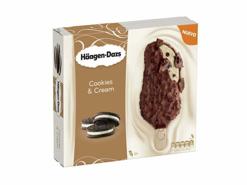 Häagen-Dazs com mais opções nas grandes superfícies