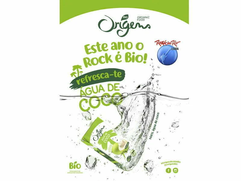 Origens Bio lança primeira água de coco biológica portuguesa